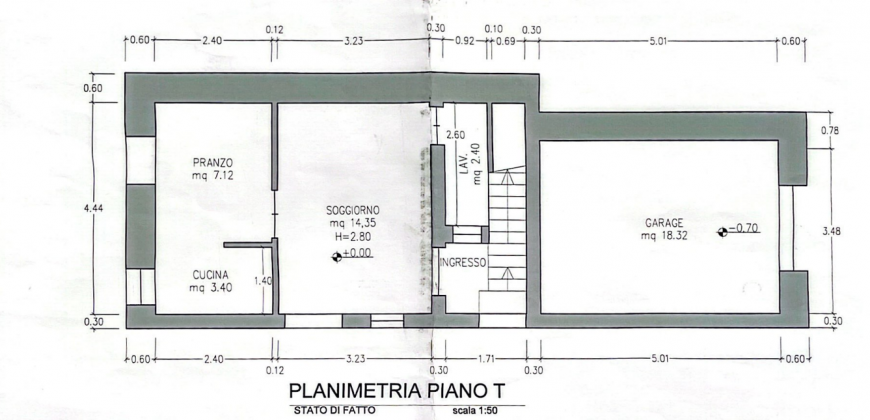 Terratetto con garage